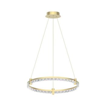 LED Csillár zsinóron ELEGANCE LED/36W/230V átm. 60 cm arany ML0996 kép