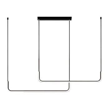 LED Csillár zsinóron HORIZONT 2xLED/11W/230V fekete ML1180 kép