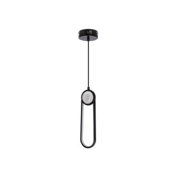 LED Csillár zsinóron LACRIMA LED/15W/230V 3000K fekete 31-35585 kép