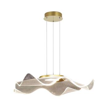 LED Csillár zsinóron LARGO LED/16W/230V arany ML1042 kép