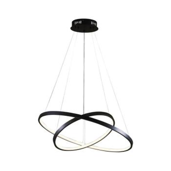 LED Csillár zsinóron LEA LED/35W/230V 4000K átm. 60 cm fekete 329172 kép