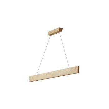 LED Csillár zsinóron LED/22W/230V 4000K 120 cm kőris/tömör fa WRL0121 kép