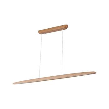 LED Csillár zsinóron LED/22W/230V 4000K 130 cm bükkfa/tömör fa WRL0321 kép