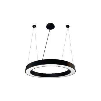 LED Csillár zsinóron LED/50W/230V 4000K átm. 100 cm fekete LCL7423-H kép