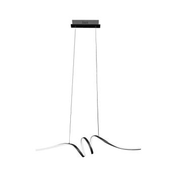LED Csillár zsinóron LOOP LED/28W/230V fekete ML1577 kép