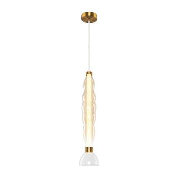 LED Csillár zsinóron LUCCO LED/18W/230V átm. 15 cm arany ML1416 kép