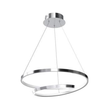 LED Csillár zsinóron LUCERO LED/48W/230V fényezett króm ML7949 kép