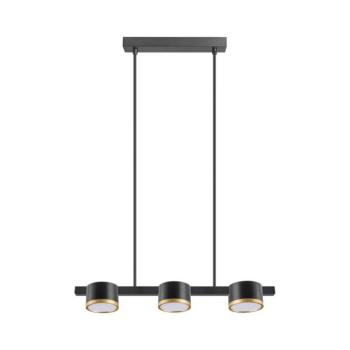 LED Csillár zsinóron MIRELLA 3xGX53/6W/230V fekete 328069 kép