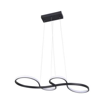 LED Csillár zsinóron SALSA LED/38W/230V 4000K fekete 331090 kép