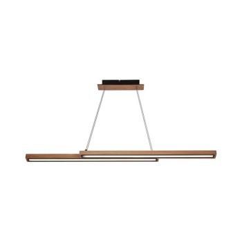 LED csillár zsinóron SENTO LED/19W/230V fa kivitel 31-11626 kép