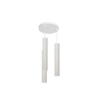 LED Csillár zsinóron TUBA 3xGU10/4,8W/230V fehér W-KD 1111/3 WT kép