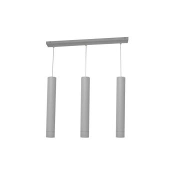 LED Csillár zsinóron TUBA 3xGU10/4,8W/230V szürke W-L 1111/3 GR kép