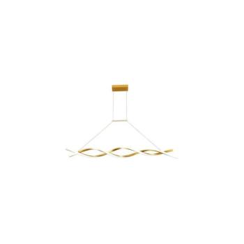LED Csillár zsinóron TWIST LED/37W/230V 4000K 120 cm arany LED TWIST GOLD 37W kép