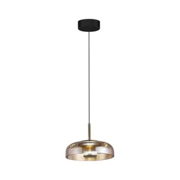LED Csillár zsinóron VETRO LED/6W/230V átm. 23 cm bézs/fekete ML1045 kép