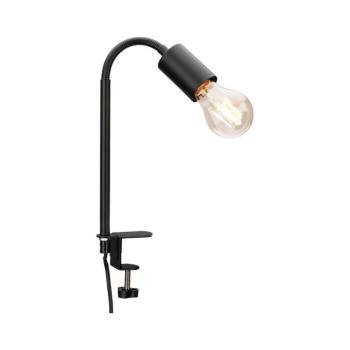 LED csíptetős lámpa 1xE27/4,2W/230V 2700K fekete 9A22051 kép