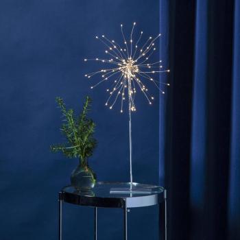LED Deco Light tűzijáték 3D ezüstsz. magas. 50cm kép