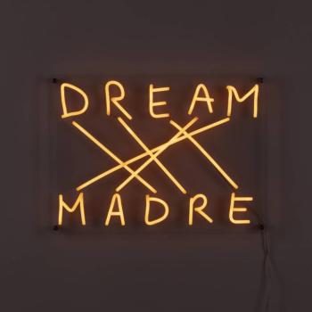 LED dekor fali világítás Dream-Madre, sárga kép