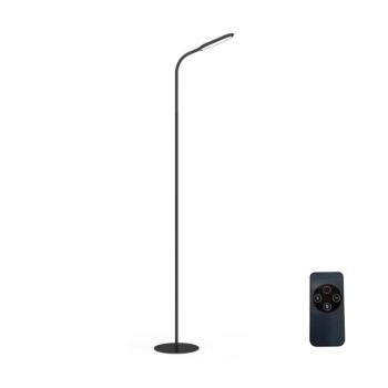 LED Dimmelhető állólámpa LED/10W/230V 3000/4000/6000K fekete + távirányító PFL20B kép
