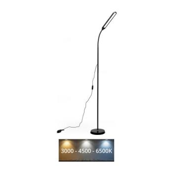 LED Dimmelhető állólámpa SIGNUS LED/10W/230V 3000/4500/6500K fekete PFL22B kép