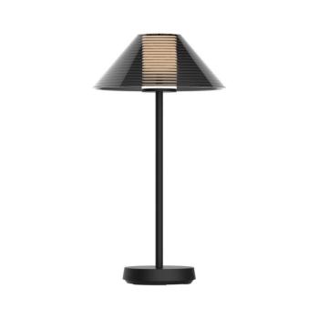 LED Dimmelhető asztali lámpa SERENGETI LED/3,4W/5V USB 3600 mAh IP44 fekete 329905 kép