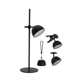 Asztali lámpa LED LISBON 3.5W IP54 Fekete Kobi Prémium, 4W, CCT, 220lm, CRI≥80, szabályozható, 5V, KOBI-001966 kép