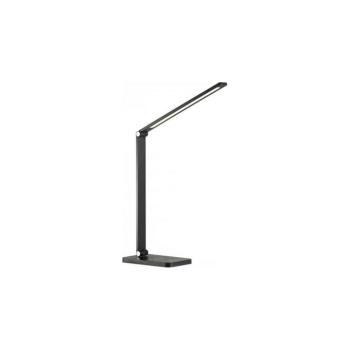 LED dimmelhető asztali lámpa vezeték nélküli töltővel NOBLITE Q LED/7W/230V 3000/4000/6500K fekete 004983 kép