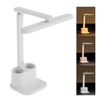 LED Dimmelhető érintős asztali lámpa BARI LED/6W/230V fehér 325013 kép