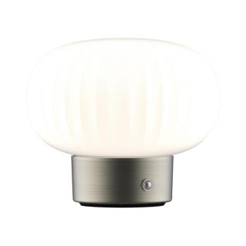 LED Dimmelhető érintős asztali lámpa LATTE LED/1,8W/5V USB 2000 mAh króm/fehér 329844 kép