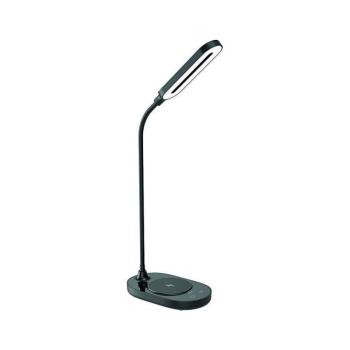 LED Dimmelhető érintős asztali lámpa vezeték nélküli töltéssel OCTAVIA LED/7W/230V fekete DL4301/B kép