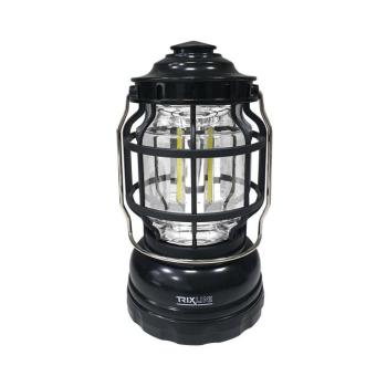 LED Dimmelhető hordozható kemping lámpa 3xLED/3W/3xAA IPX4 fekete 034 0000897 kép