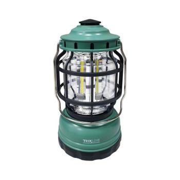 LED Dimmelhető hordozható kemping lámpa 3xLED/3W/3xAA IPX4 zöld 034 0000899 kép