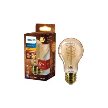 LED dimmelhető izzó VINTAGE Philips A60 E27/7,3W/230V 2200K 872110304909400 kép