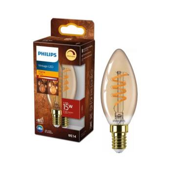 LED dimmelhető izzó VINTAGE Philips E14/2,5W/230V 1800K 8719514315976 kép