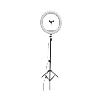 LED Dimmelhető lámpa állvánnyal és tartóval a vlogozáshoz LED/15W/5V 2700-6500K 327598 kép