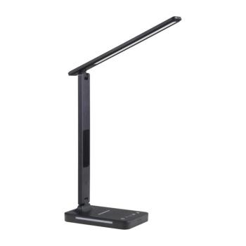 LED Dimmelhető lámpa vezeték nélküli QI töltéssel, kijelzővel és USB porttal LED/7W/230V 3000-6000K KLLNE7CZ kép