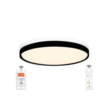 LED Dimmelhető mennyezeti lámpa LED/48W/230V 2700-6500K Wi-Fi Tuya + távirányító LC902IB kép