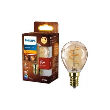 LED dimmelhető VINTAGE izzó Philips P45 E14/2,7W/230V 1800K 872110304891200 kép