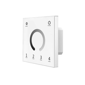LED dmx vezérlő + távirányító, dimmelhető, fehér, Optonica, 6361 kép