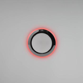 LED downlight Argus RGBW remote Ø 8 cm króm kép