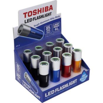 LED elemlámpa , zseblámpa , LED lámpa , 35lm , 1 darab , vegyes szín , TOSHIBA kép