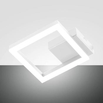 LED-es fali lámpa Bard, fehér, 17 x 17 cm, fém, fényerőszabályozó kép