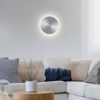 LED-es fali lámpa elem Puntua Ø 18 cm alumínium kép