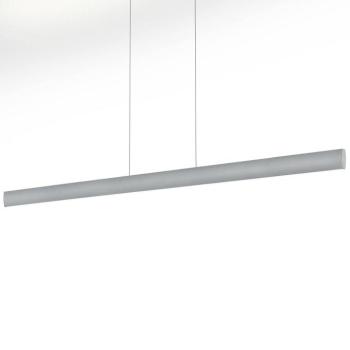 LED-es függőlámpa Runa, nikkel, hossza 152 cm kép