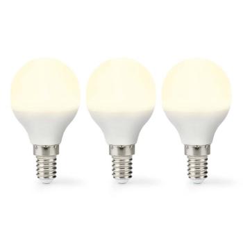LED-es izzó E14 | G45 | 4.9 W | 470 lm | 2700 K | Meleg Fehér | Homályos | 3 db kép