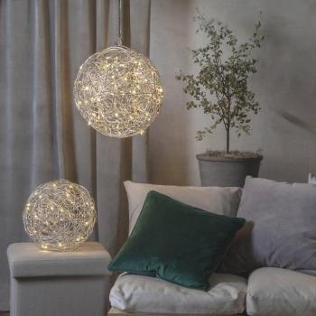 LED-es kültéri dekorációs lánc, átmérő: 37,5 cm kép