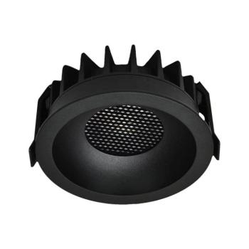 LED-es mélysugárzó Bridgelux chipes méhsejt diffúzoros, 24w, CCT, 2540lm, 24°, fekete, CRI>90, V-TAC, 23675 kép