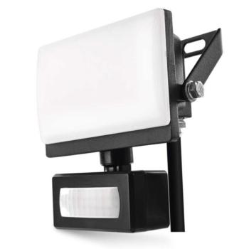 LED-es reflektor TAMBO EVO mozgásérzékelővel, 10 W, 1000 lm, IP44, fekete, 4000K, 220-240V, CRI> 80, Természetes fehér, EMOS Lighting, ZS2914 kép