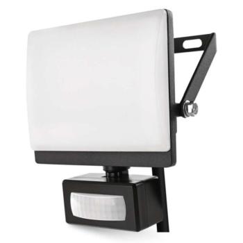 LED-es reflektor TAMBO EVO mozgásérzékelővel, 20 W, 2000 lm, IP44, fekete, 4000K, 220-240V, CRI> 80, Természetes fehér, EMOS Lighting, ZS2924 kép