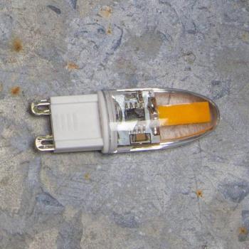 LED-es tűs lámpa, G9, 1,8 W, világos, 2.800 K, dimmelhető, 200 lm kép