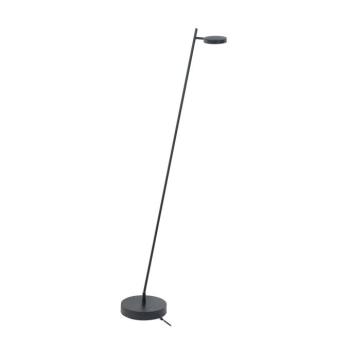 LED-es újratölthető állólámpa Round Move, 1 lámpa fekete 142 cm CCT dim kép